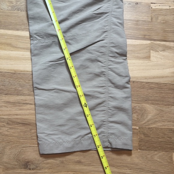 The North Face Tan Cargo Short Court Hiking Outdoor Straight Leg Pants Mens 36 - Picture 10 of 13